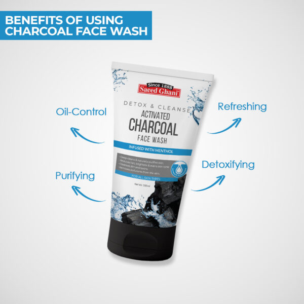 Activated Charcoal Detox & Cleanse Face Wash - Image 2