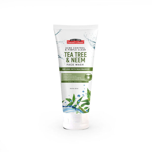 Tea Tree & Neem Acne Control & Pimple Clear Face Wash - Image 2