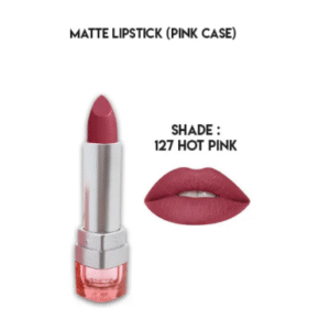 Glamorous Face Matte Lipstick Pink Case Vitamin E & Aloe Vera Extracts