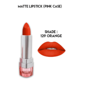 Glamorous Face Matte Lipstick Pink Case Vitamin E & Aloe Vera Extracts