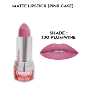 Glamorous Face Matte Lipstick Pink Case Vitamin E & Aloe Vera Extracts