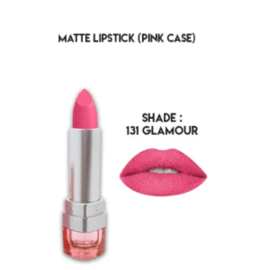 Glamorous Face Matte Lipstick Pink Case Vitamin E & Aloe Vera Extracts