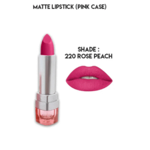 Glamorous Face Matte Lipstick Pink Case Vitamin E & Aloe Vera Extracts